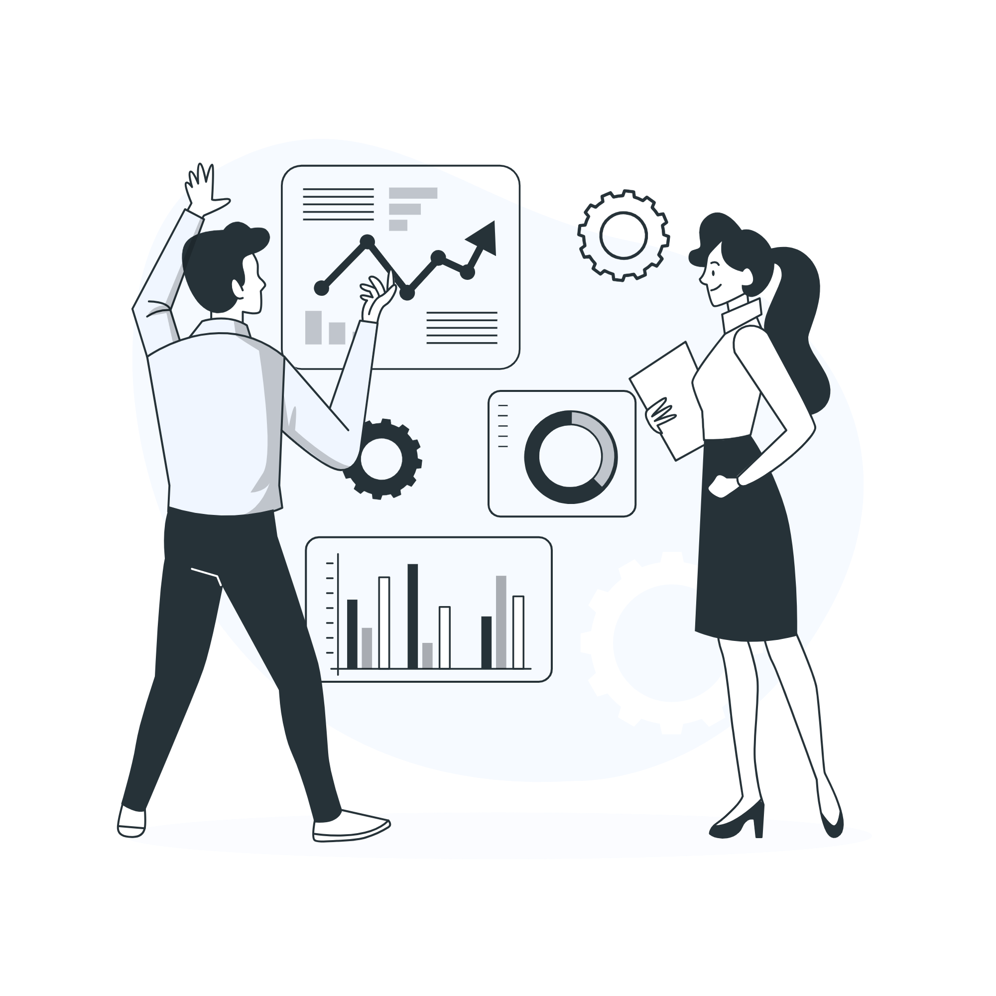 Finanzbildung Illustration